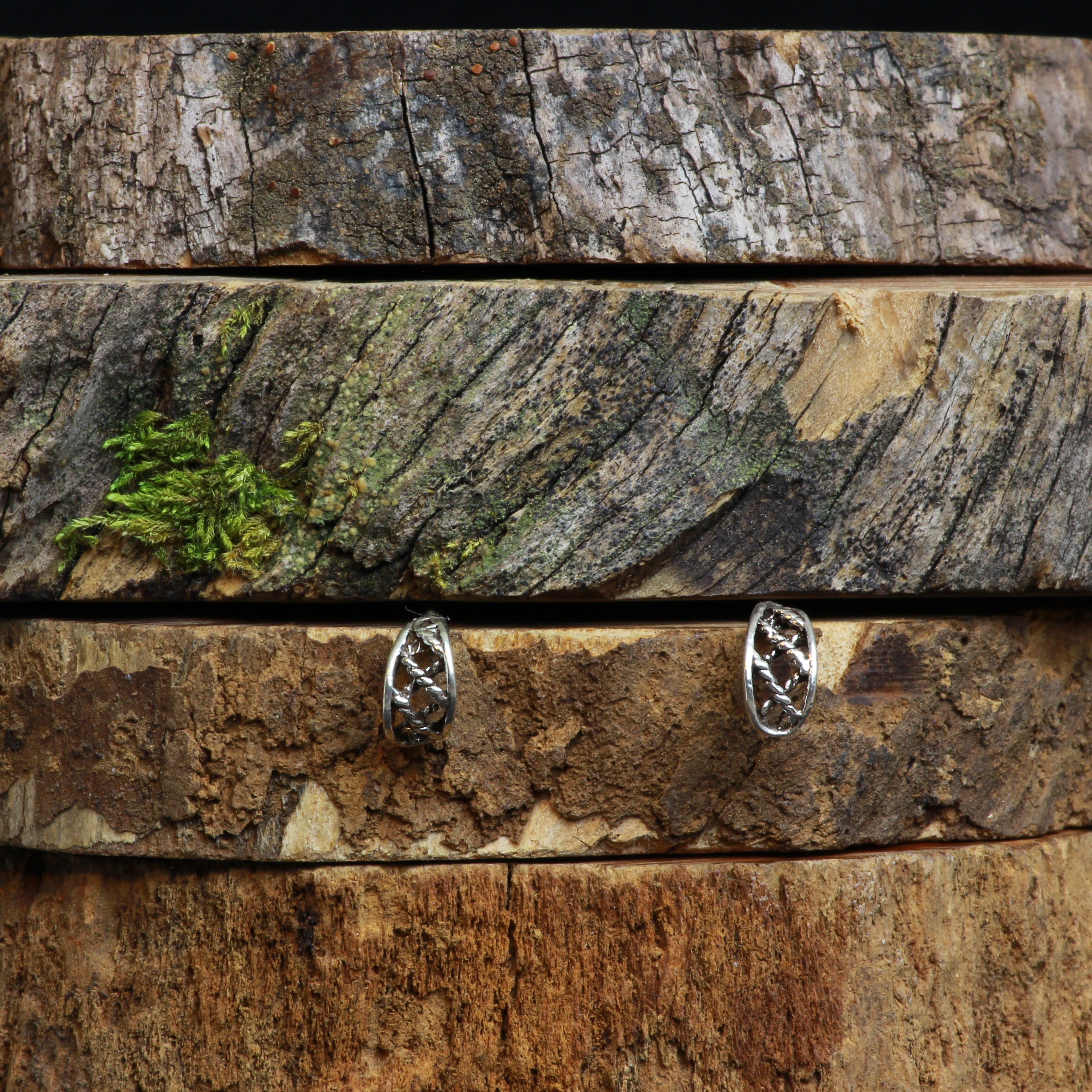 Semi argollas chica colados