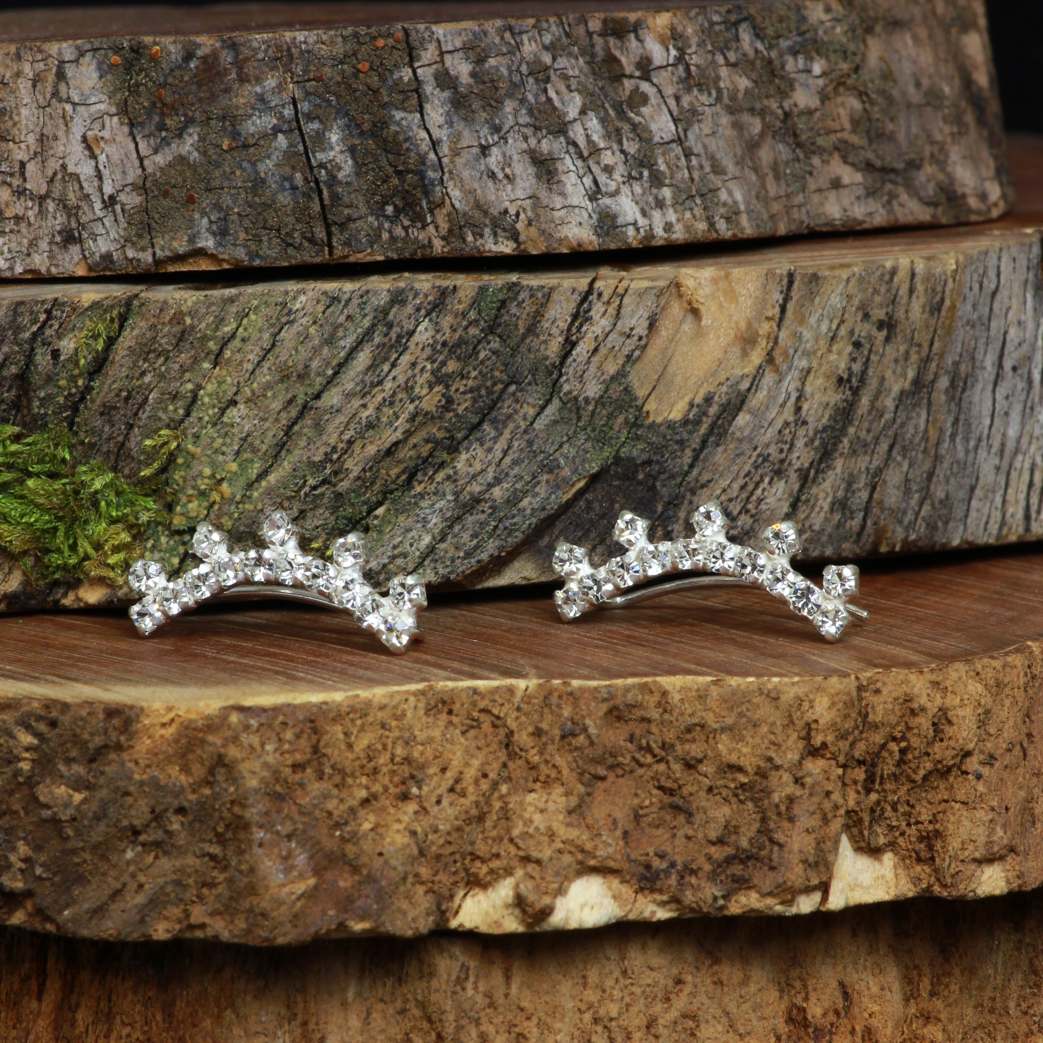 Aro trepador circones brillantes Ana