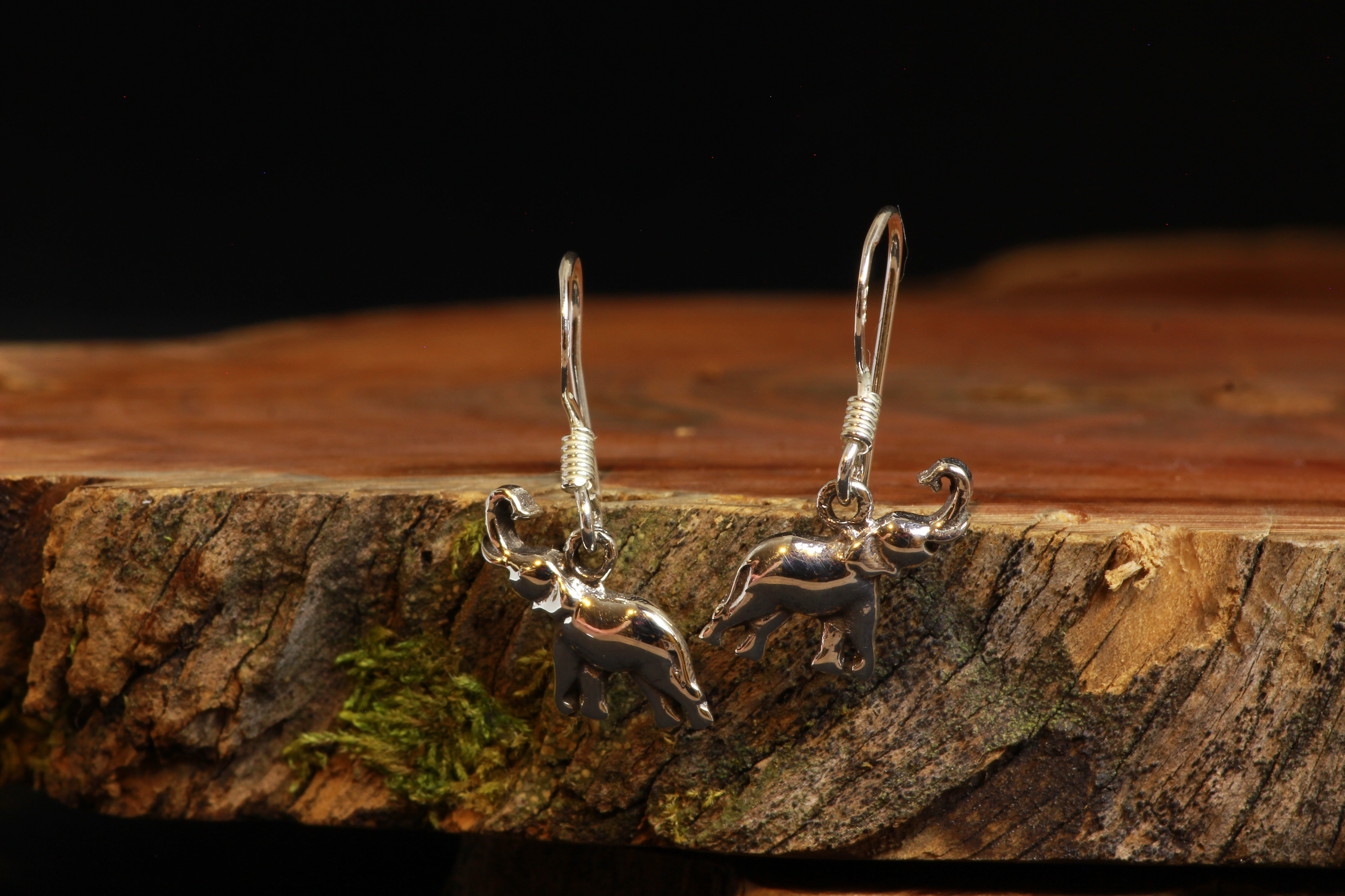 Aro colgante elefante suerte