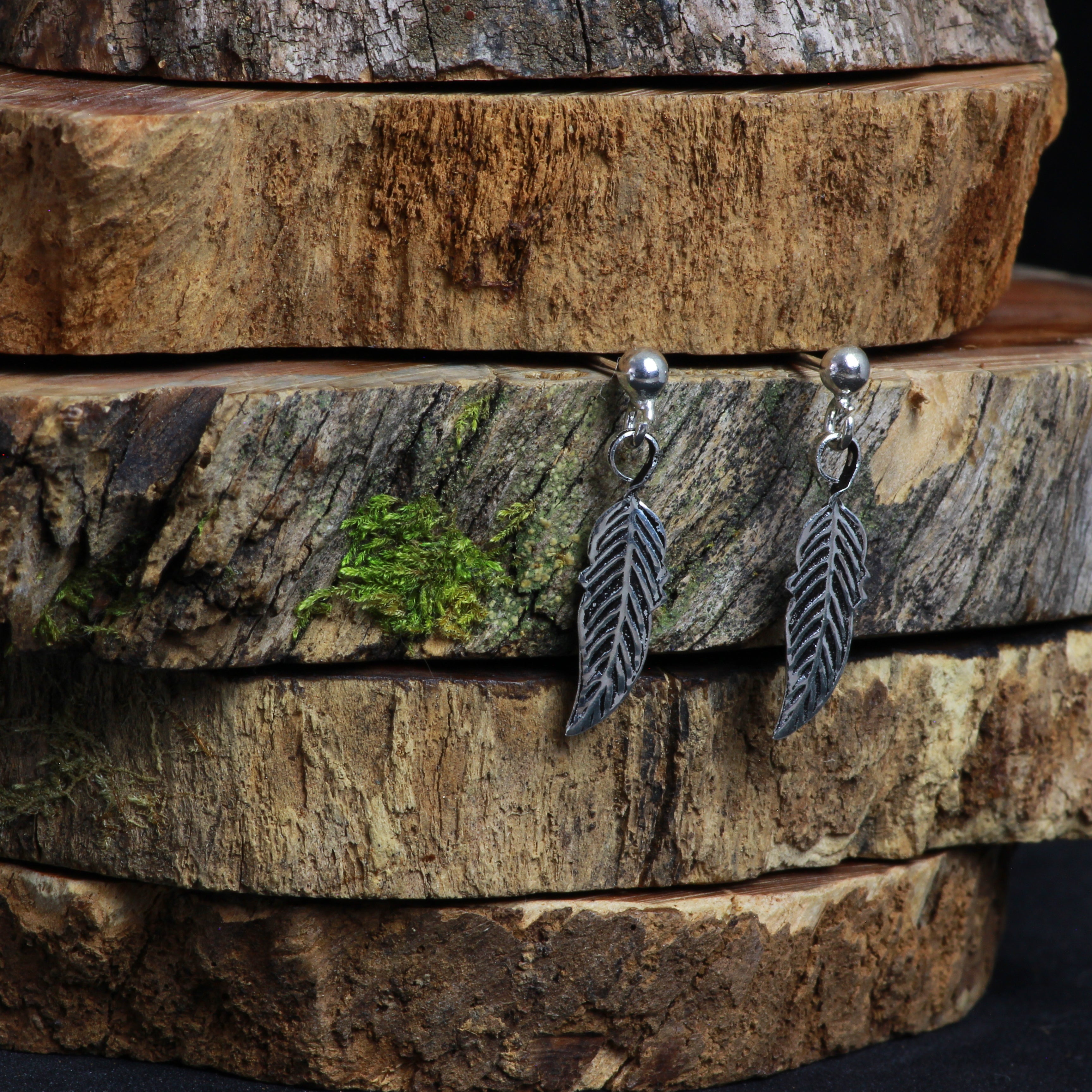 Aro colgante pluma VD