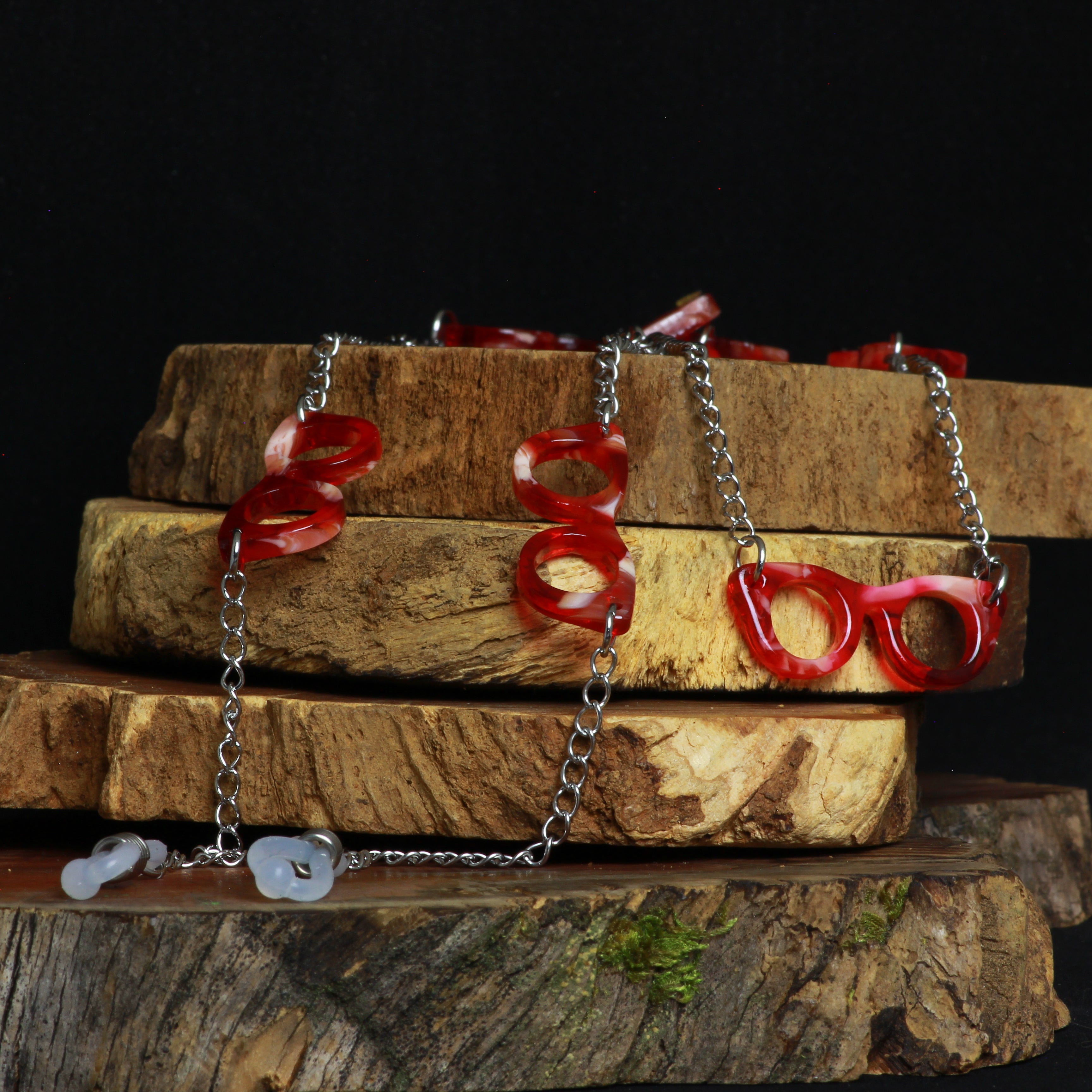 Straps anteojos rojo