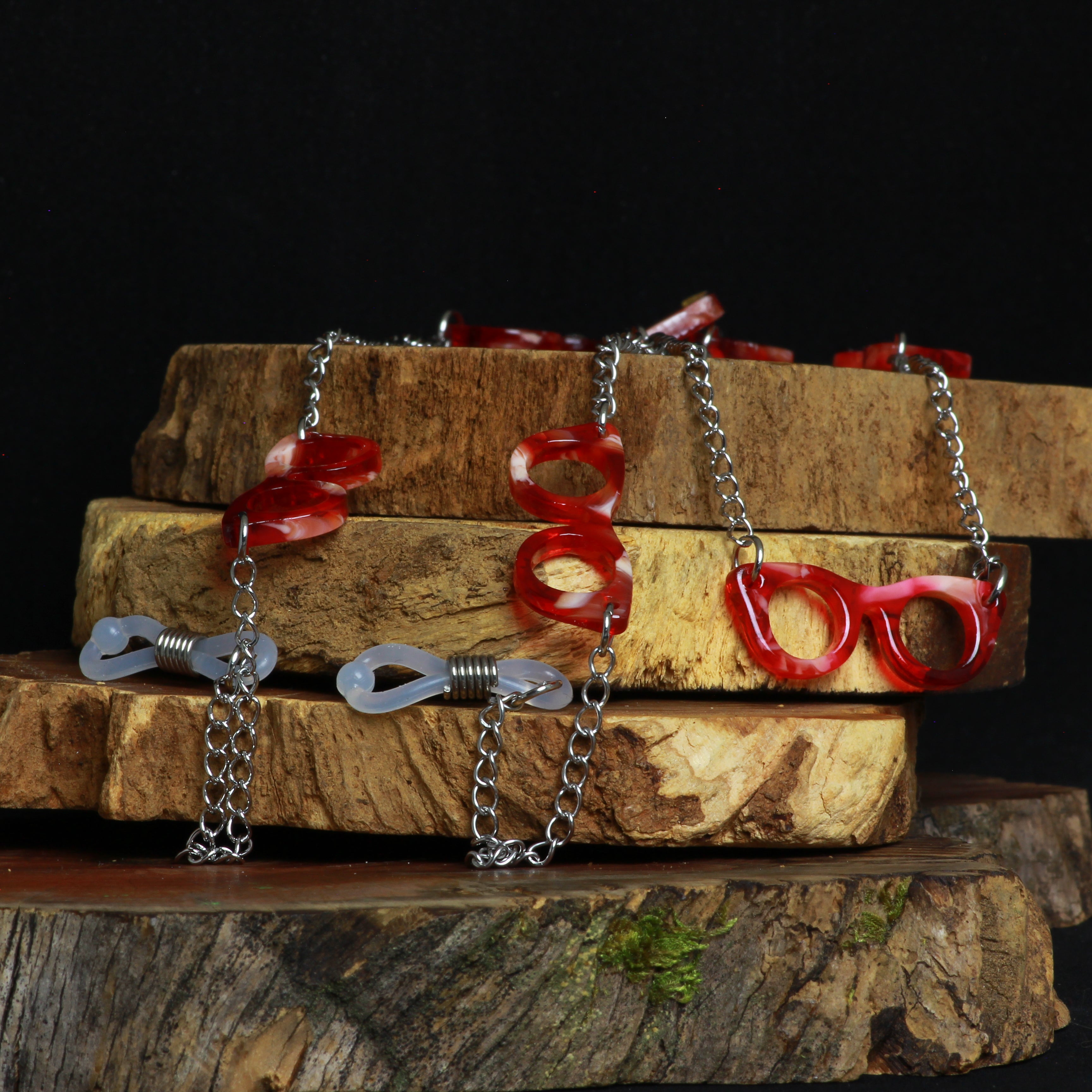Straps anteojos rojo